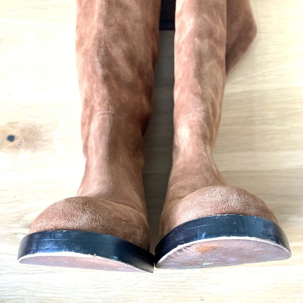 J. Crew Brown Over the Knee Boots